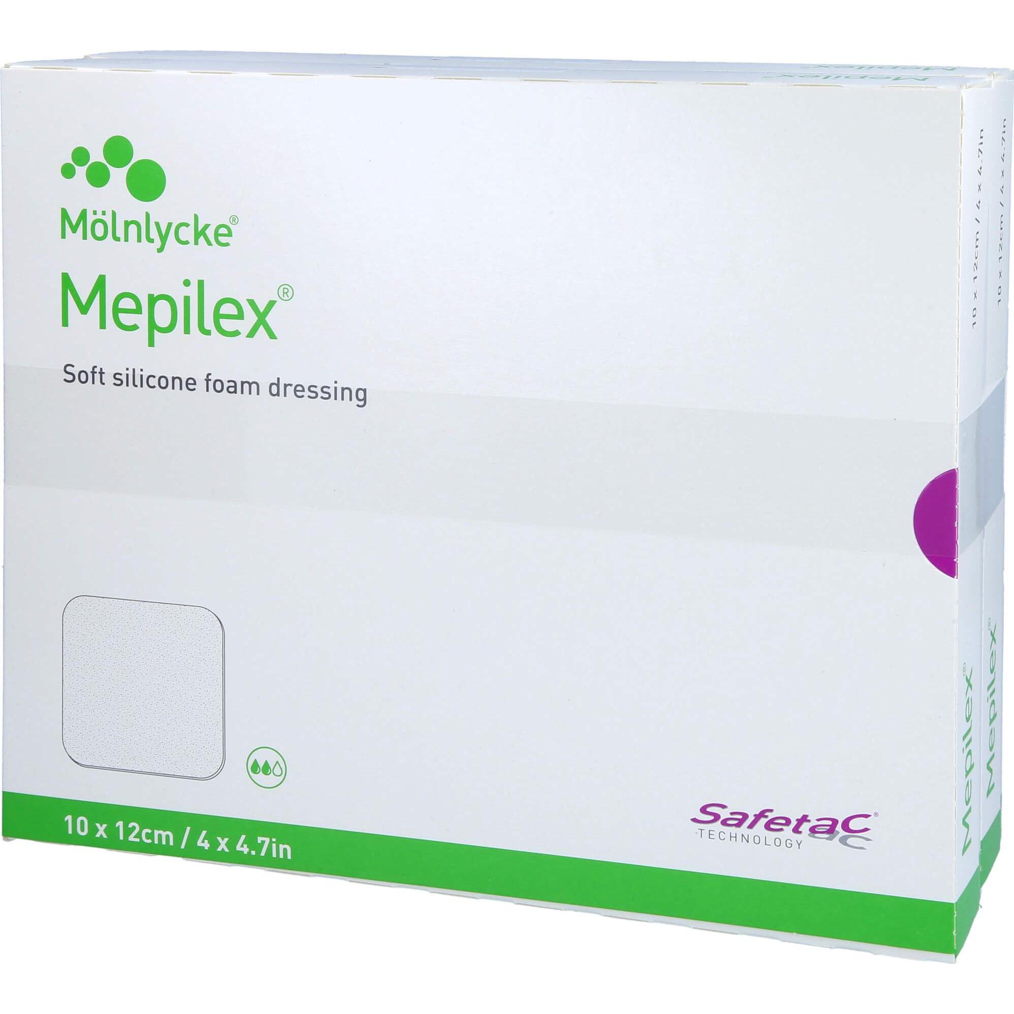 Mepilex, Verbandsmaterial, 10x12 cm Schaumverband, 10 St VER