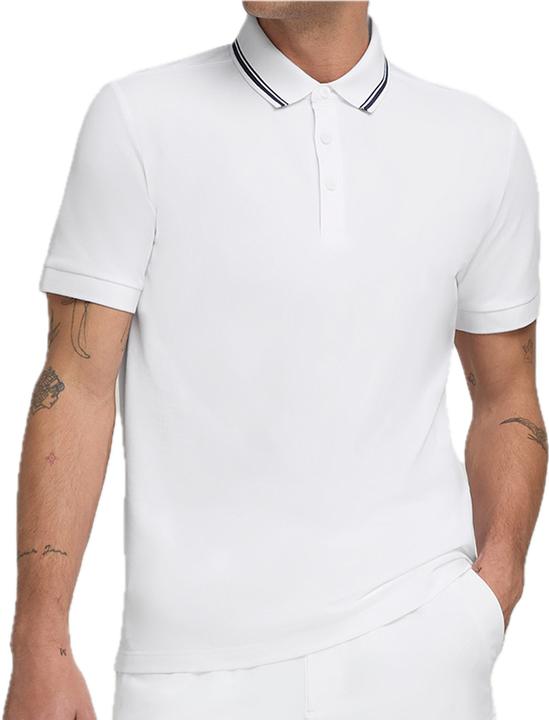 Produktbild Wilson Team Pique Polo Crew Herren Weiss