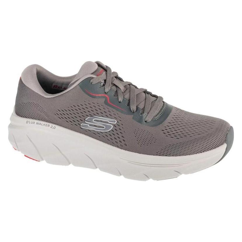 Skechers, Herren, Sneakers, Slipper, D'Lux Walker 2.0 - Swave Gray, Grau, (44)