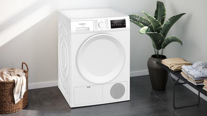 Immagine prodotto Siemens iQ300, Wärmepumpen-Trockner, 8 kg, WT43H004 (8 kg, A destra)