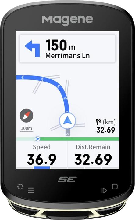 Produktbild Magene GPS Velocomputer mit Streckennavigation