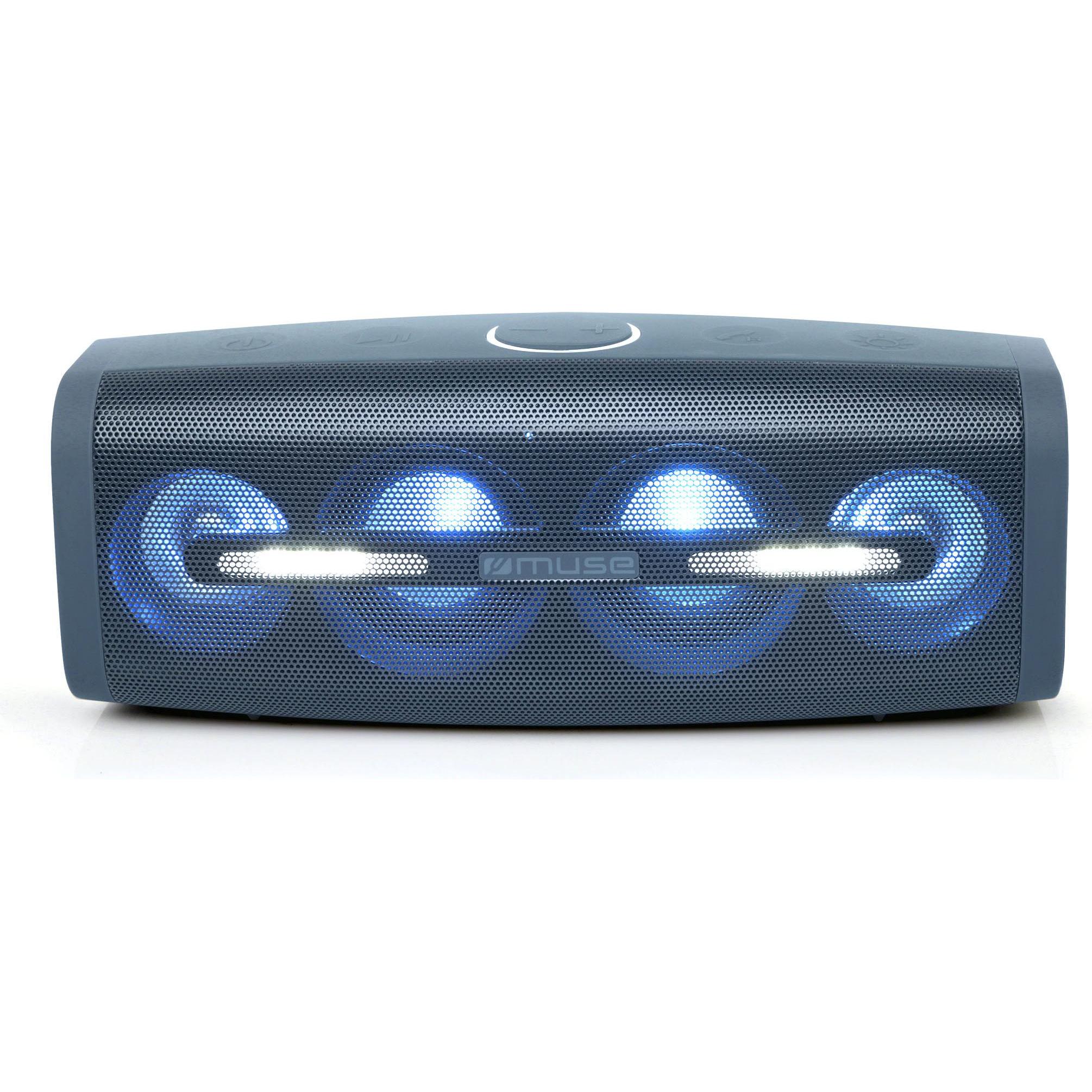 Muse M-830 DJ Tragbarer Mono-Lautsprecher (8 h, Akkubetrieb), Bluetooth Lautsprecher, Blau