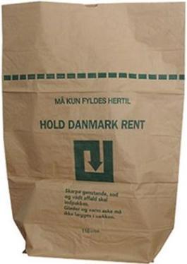 Produktbild MultiLine Papirsaek 700/250x950 mm 2-lag Brun,50 Stk/krt