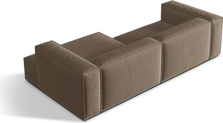Actual product image Micadoni Modular Right Corner Sofa, "Nuria", 4 Seats, 147x292x72 Made in Europe (Modular sofa, Corner sofa)