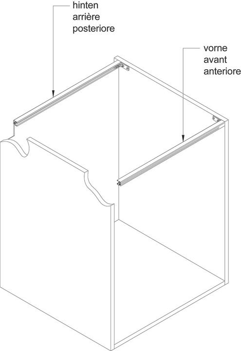 Productafbeelding OK-Line Versterkingstraverse voor dunne keukenbladen (1 Pcs.)