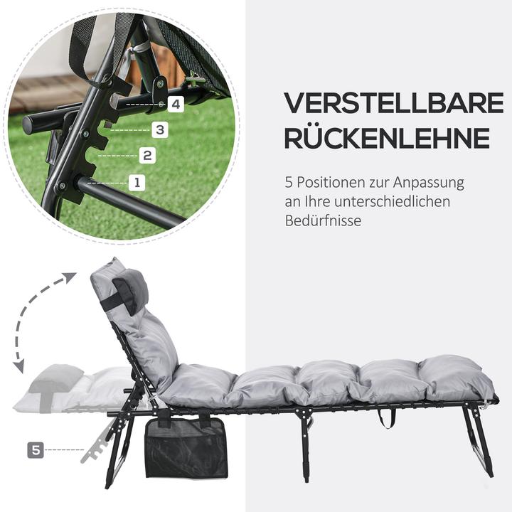 Produktbild Outsunny Sonnenliege (58 cm)