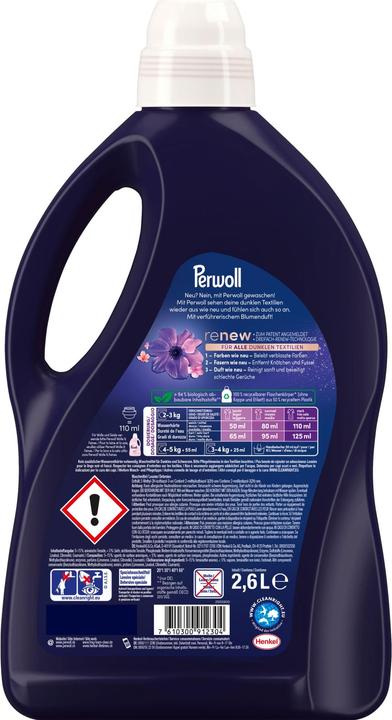 Actual product image Perwoll Renew Black (52 Washing cycles, Liquid detergent)