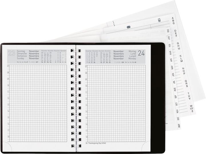 Produktbild Biella Quartalsagenda Technikus 4 (10,1 x 14,2 cm, 1 Tag / 1 Seite)