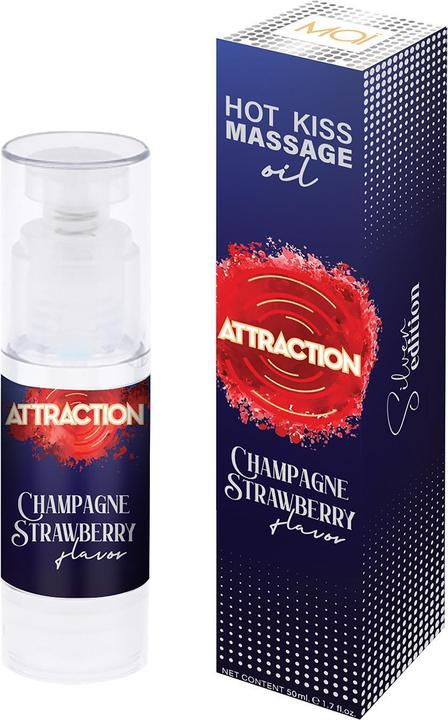 Actual product image Mai Cosmetics Massage Oil Attraction Champagne Strawberry 50 ml (50 ml)
