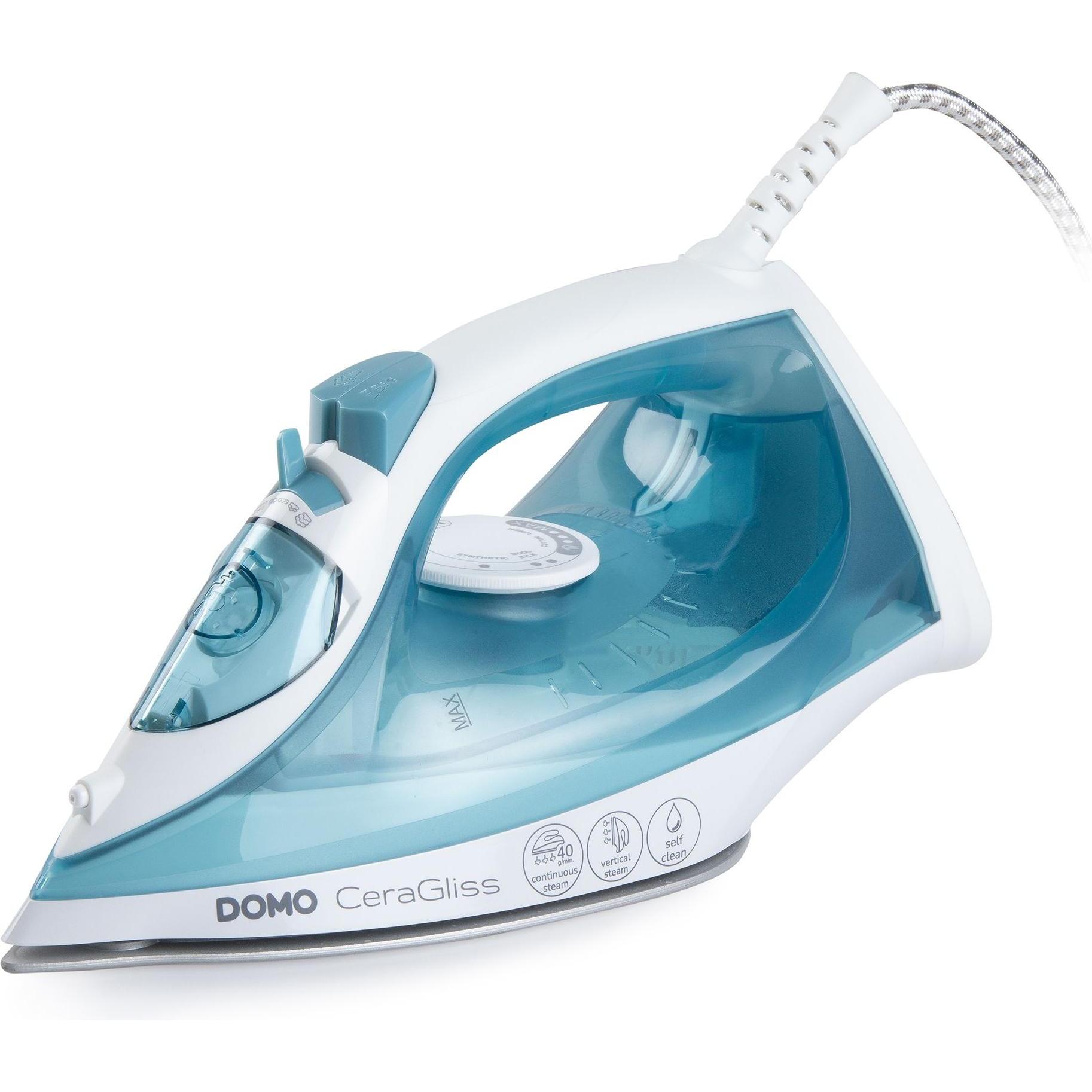 Domo DAMPFBÜGELEISEN 40 G/MIN DO7060S Dampfbügeleisen (2400 W) (DO7060S)