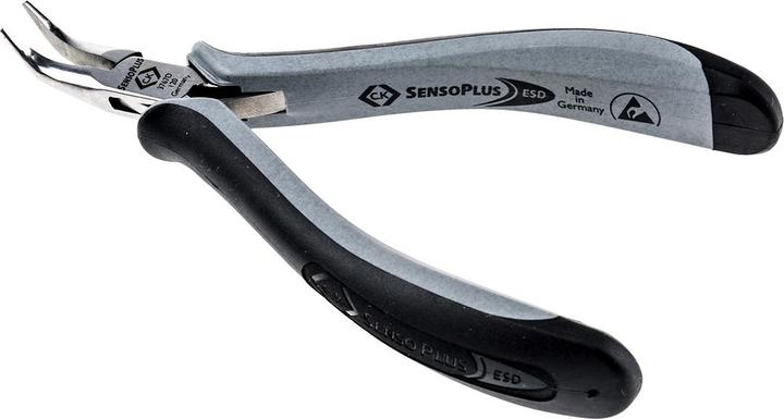 Produktbild C.K Magma ESD Spitzzange 45° gebogen 130 (130 mm)