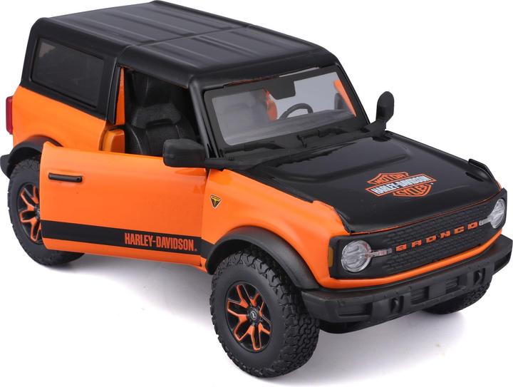 Produktbild Maisto Ford Bronco Harley Davidson-Design 1/24