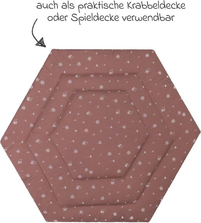 Actual product image Fillikid Laufgitter Laufstalleinlage für 6-eck Laufgitter Jersey