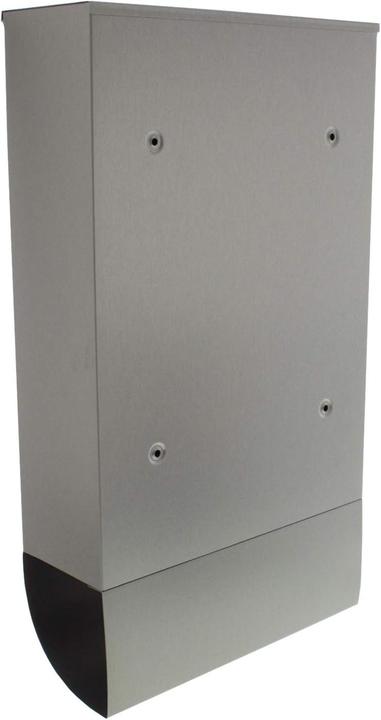 Produktbild Burg Wächter Briefkasten-Set Edelstahl BxHxT 285/500/105 mm Berlin 37770 NI mit Klappe Zeitungsbox Ö
