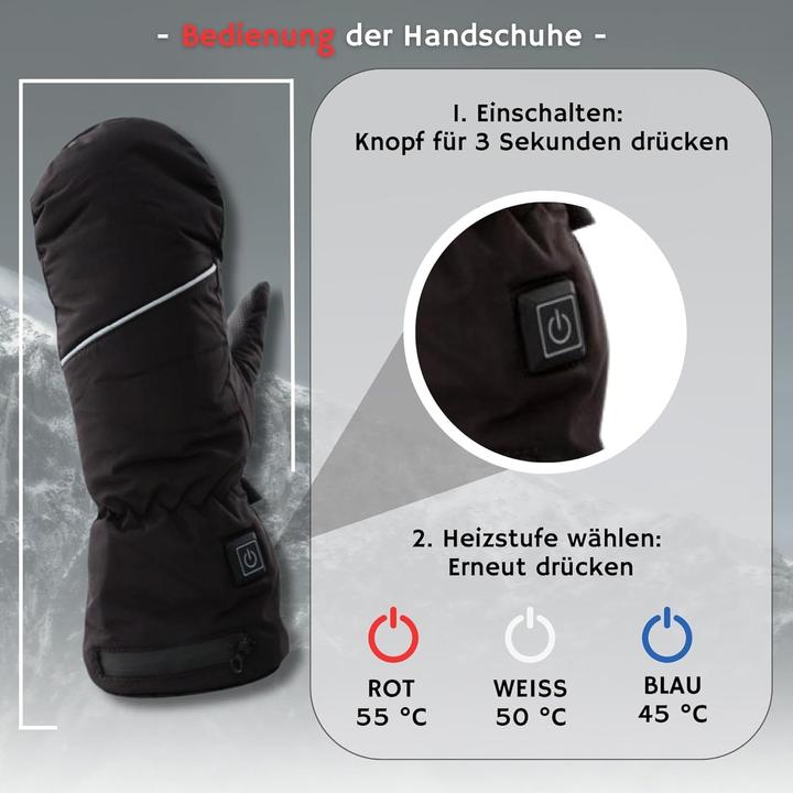 Produktbild North Heat Heated gloves (L)