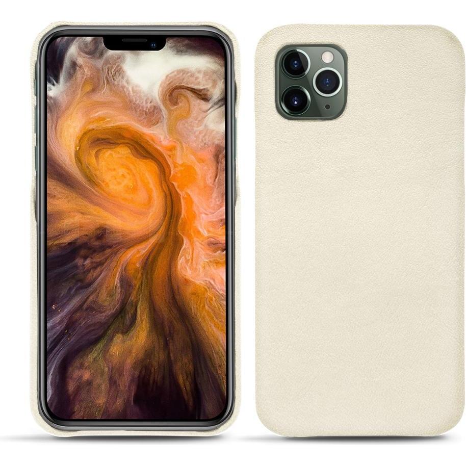 Noreve Lederschutzhülle (Apple iPhone 11 Pro Max), Smartphone Hülle, Weiss