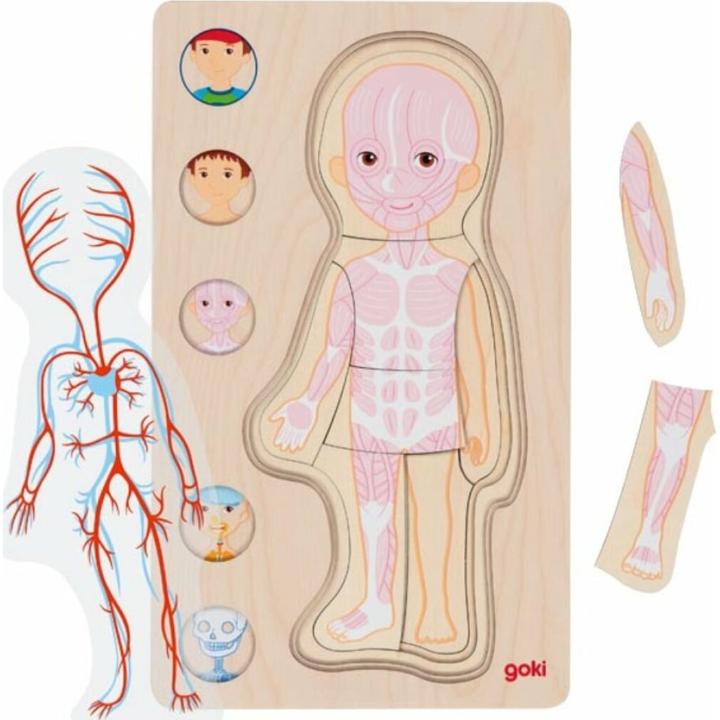 Productafbeelding Goki Laagjespuzzel jongen (29 onderdelen)