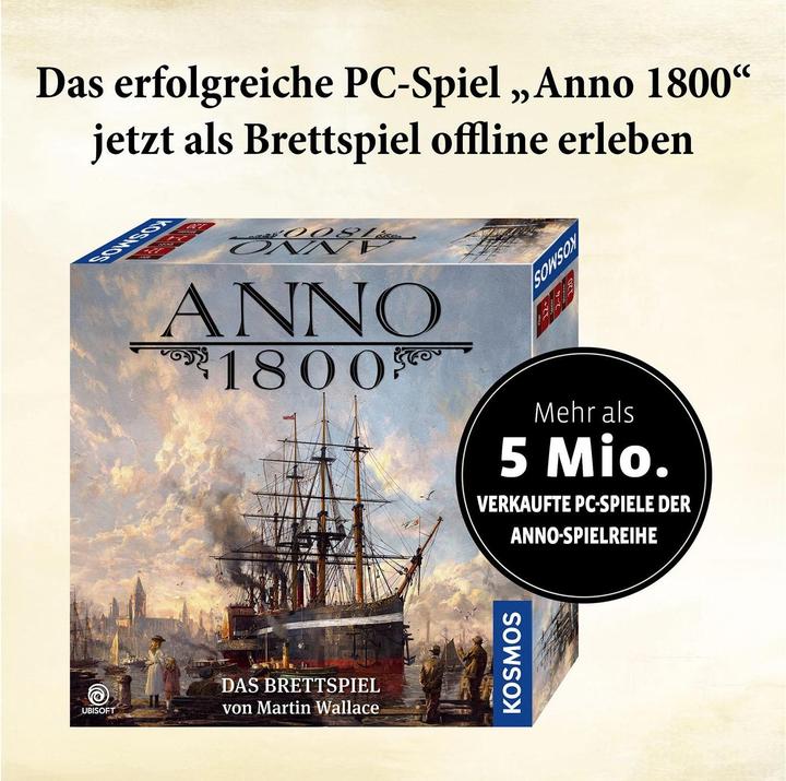 Produktbild Kosmos Anno 1800 (Deutsch, 2 - 4 Spieler)