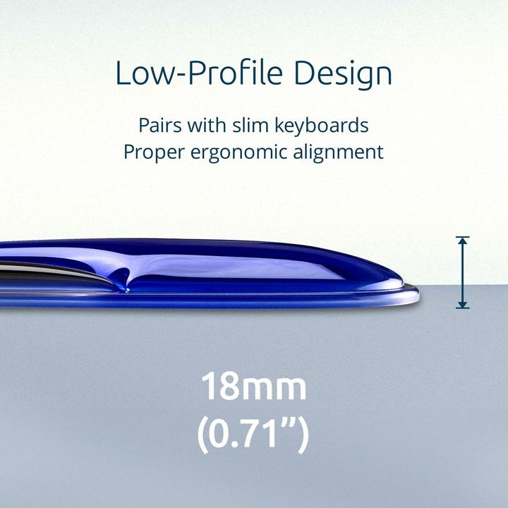 Produktbild Kensington Slim Duo Gel KB Wrist Rest Bl