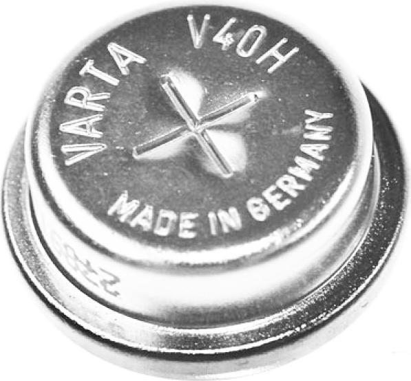 Produktbild Varta Batterie V40H, 55604, coin cell MH 13654, 4 Stück (4 Stk., 43 mAh)