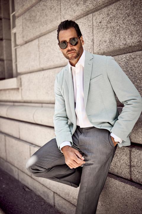 Actual product image JP1880 Two Tone Woven Jacket (66)
