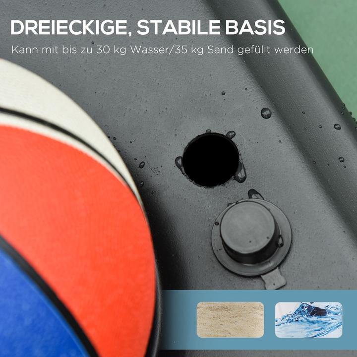 Produktbild Homcom Kinder Basketballkorb mit Ständer