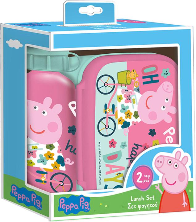 Image du produit Peppa Pig Gourde et boîte à goûter