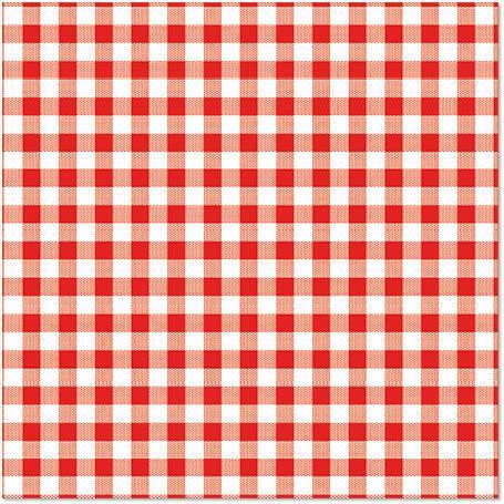 Image du produit Papstar Vichy Karo (30 x, 33 x 33 cm)