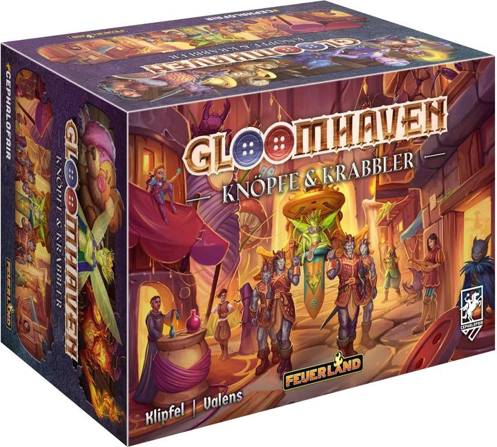 Produktbild Feuerland Gloomhaven: Knöpfe & Krabbler (Deutsch, 1 Spieler)