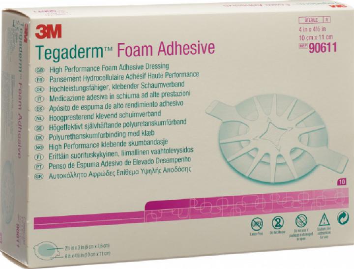 Actual product image 3M Foam HP foam compress 14x17.1cm adhesive (5 pcs) (5 x)