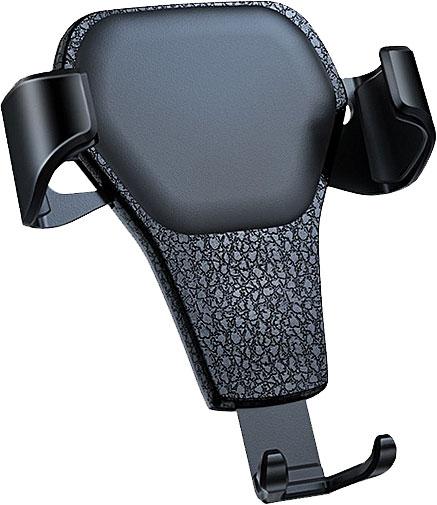 Produktbild PhoneLook Gravity Air Ventilation universal Handyhalter mit Kunstleder Finish