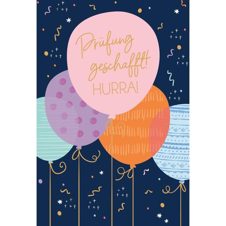Actual product image ABC Glückwunschkarte Prüfung (1 pcs.)