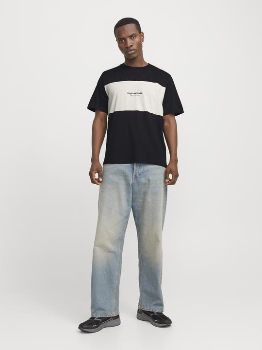 Produktbild Jack & Jones Jorvesterbro Block Tee Ss Crew Styd Aw24 (XL)