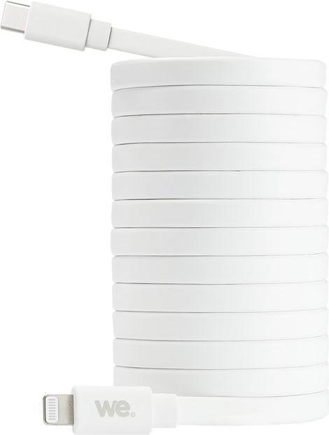 Produktbild We-Vibe WE C ble USB-C/Lightning m le/m le plat 2m - blanc (2 m, USB 3.2 Gen 1)