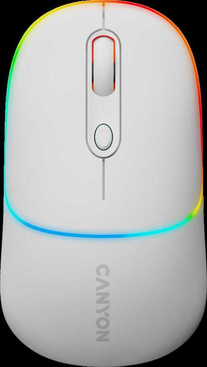 Produktbild Canyon Computer mouse mouse MW-26 LCD Silent Dual Mode Wireless Pink (Kabellos)