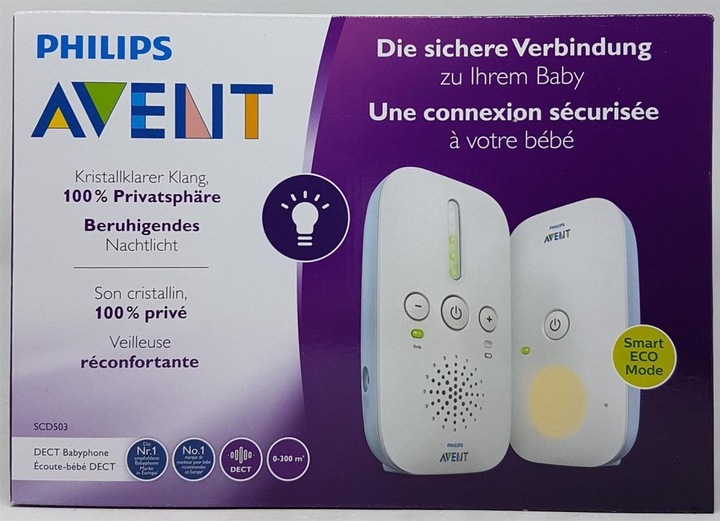 Actual product image Philips Avent Audio (Baby Monitor Audio, 330 m)