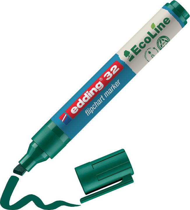 Produktbild Edding Flipchart Marker 32 (Grün, 5 mm, 1 x)