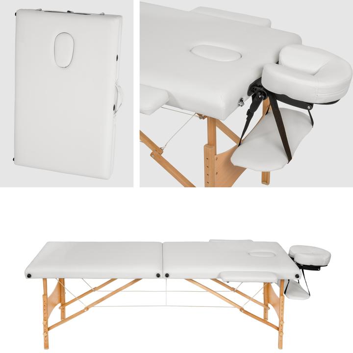 Image du produit tectake Ensemble de table de massage Freddi avec rouleaux de massage