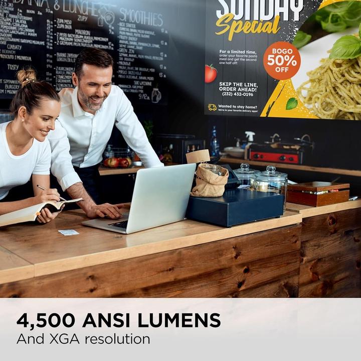 Actual product image Viewsonic Projector PA700X (XGA, 4500 lm, 1.94 - 2.16:1)