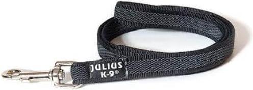 Actual product image Julius-K9 Rubberised leash with loop black - grey size 2 (2, Dog, General)