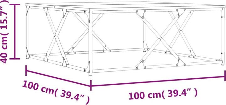Actual product image vidaXL Couchtisch
