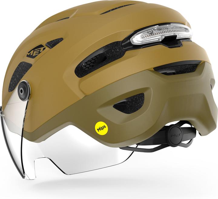 Actual product image MET Helmet Intercity Mips, Desert, Matt, M (56 cm)