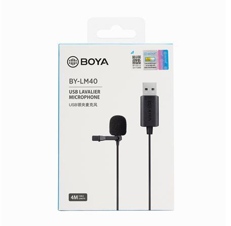 Immagine prodotto Boya BY-LM40 Microfono Lavalier / microfono a clip