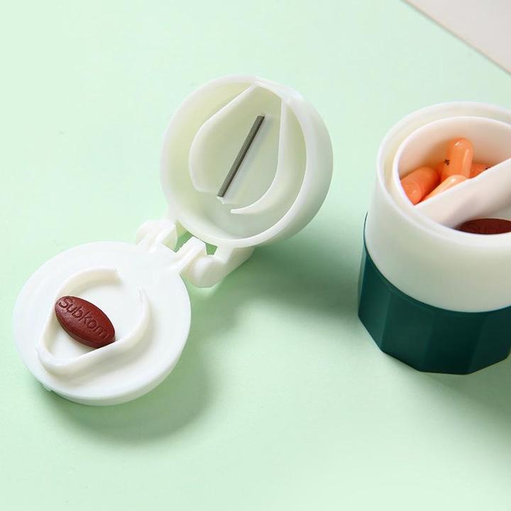 Actual product image JTI Pill box, multifunctional - White