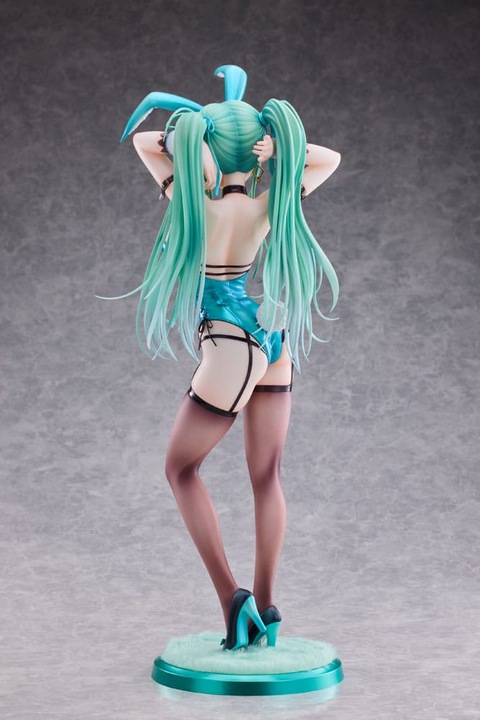 PartyLook Original Character statuette PVC 1/4 Green Twin Tail Bunny-chan 43 cm