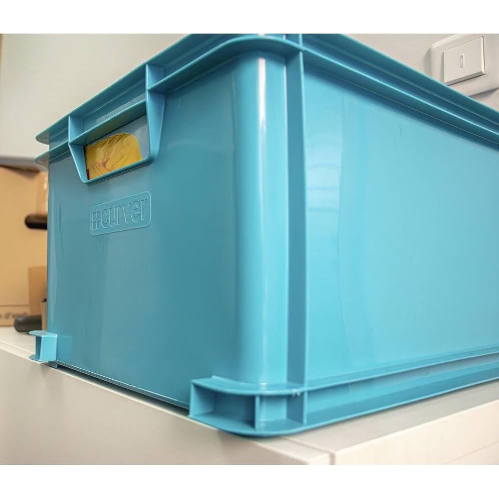 Thumbnail - Curver, Aufbewahrungsbox, 259599 Aufbewahrungsbox Unibox Classic 75 Jahre-Edition Türkisblau 1 S (15 l)