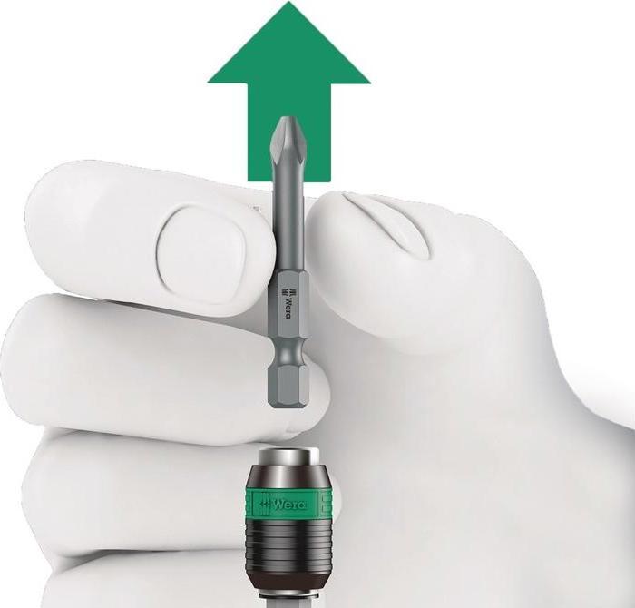 Actual product image Wera 826 T Kraftform Turbo (Bit holder)