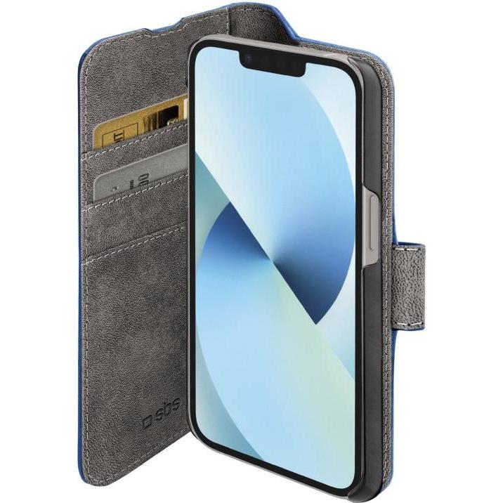SBS Klapphülle (Apple iPhone 14), Smartphone Hülle, Blau