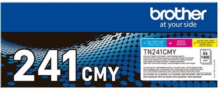 Actual product image Brother Toner Multipack CMY (M, C, Y)