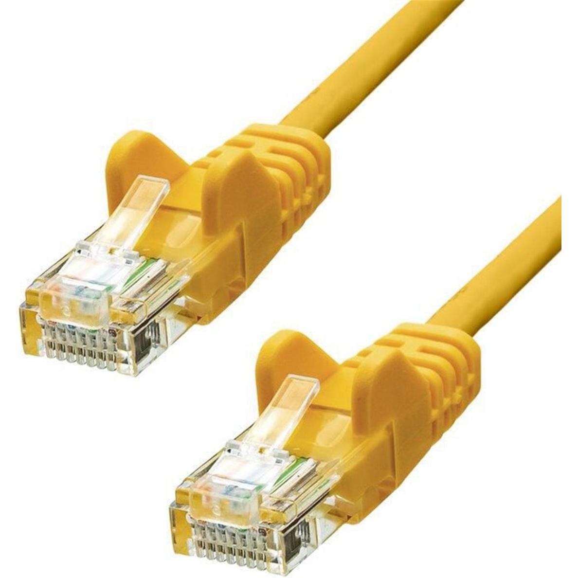 Thumbnail - ProXtend U/UTP CAT5e PVC AWG 26 CCA Yellow 15M (U/UTP, CAT5e, 15 m), Netzwerkkabel
